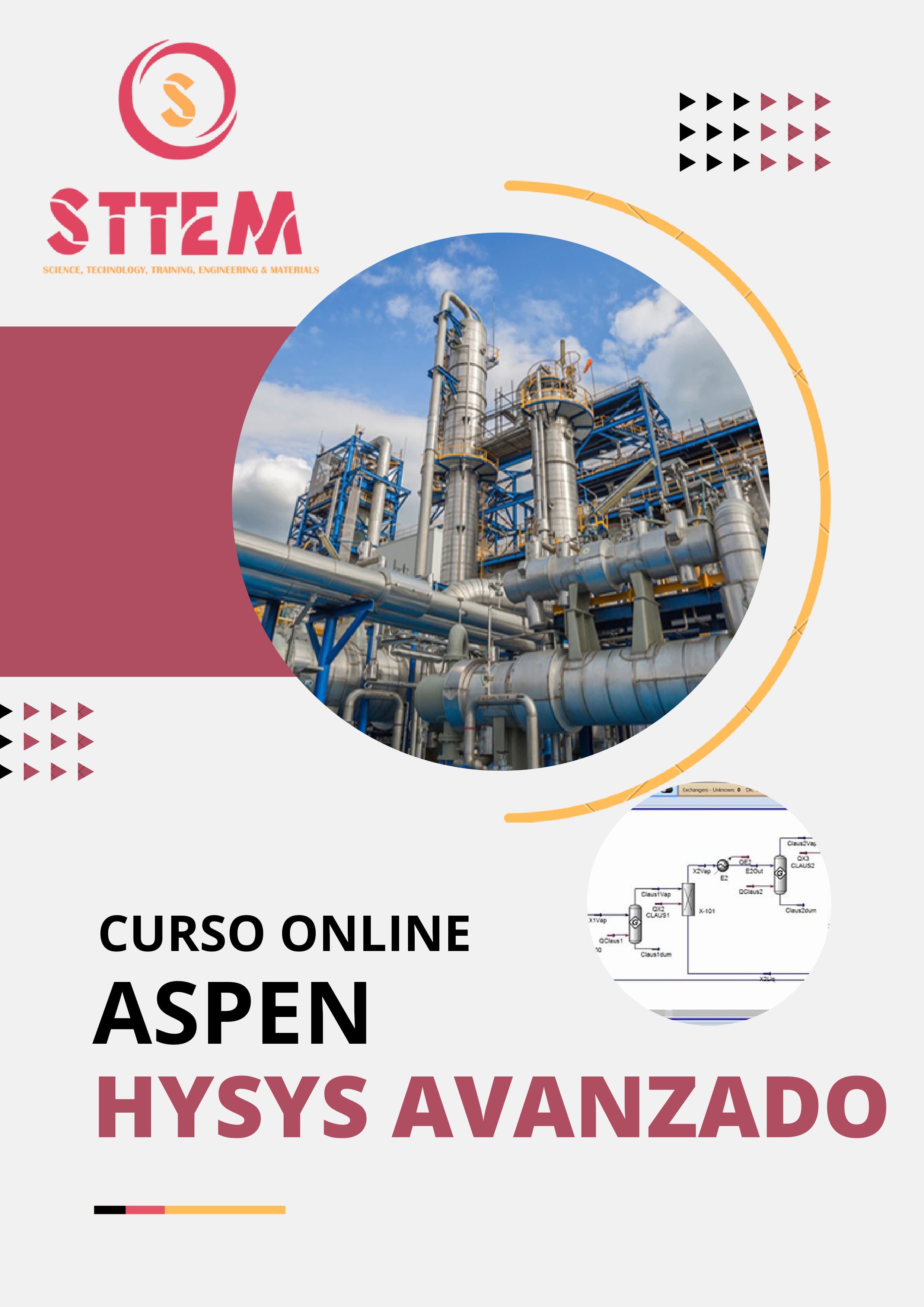 Imagen del curso ASPEN HYSYS: SIMULACIÓN AVANZADA DE PROCESOS EN LA INDUSTRÍA OIL AND GAS 